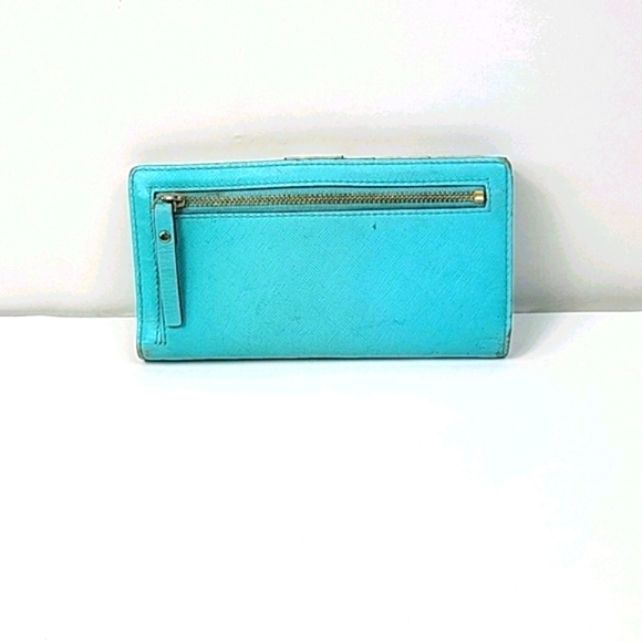 Kate Spade Mint Leather Wallet - Picture 2 of 7